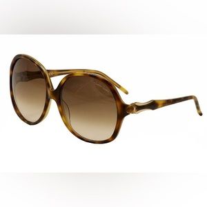 Roberto Cavalli Borgainvillea Sunglasses in Havana Tortoise